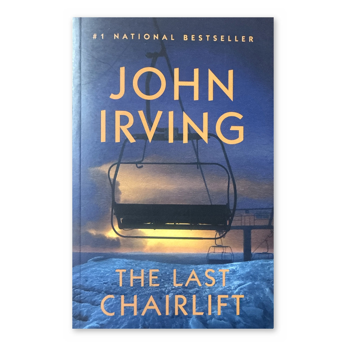 The Last Chairlift by John Irving, Knopf Canada paperback, front cover