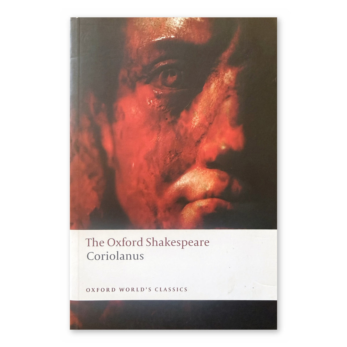 Coriolanus by William Shakespeare, Oxford World's Classics paperback, front cover